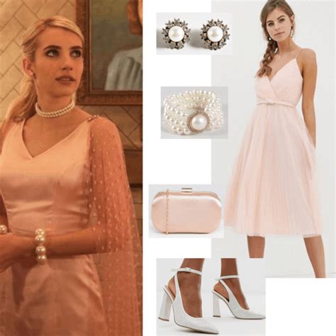 chanel oberlin pink skirt|Chanel Oberlin Outfits & Fashion on Scream Queens .